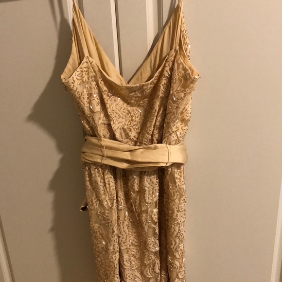 Halston Heritage beaded dress with bow - Picture 4 of 5